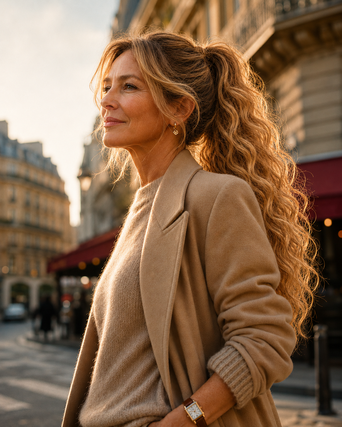 Une coiffure qu'on oublie pendant la journée